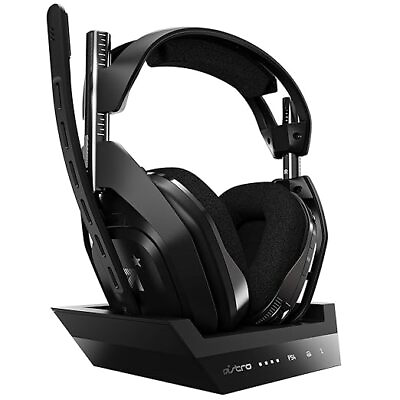 #ad Logitech Astro Gaming A50 Gen 4 Wireless Gaming Headset for PS5 PS4 Black