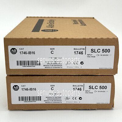 #ad AB 1746 IB16 SER C SLC 500 Digital Input Module PLC 1746IB16 New Factory Sealed