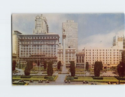 #ad #ad Postcard Union Square San Francisco California USA North America