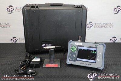 #ad Olympus Magnamike 8600 Hall Effect Thickness Gage Kit w PROBE Waygate NDT Baker