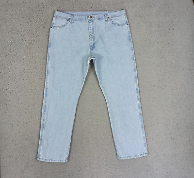 #ad #ad Wrangler Jeans Mens Size 42x30 Blue Denim Cowboy Cut Original Fit 1013MWZGH