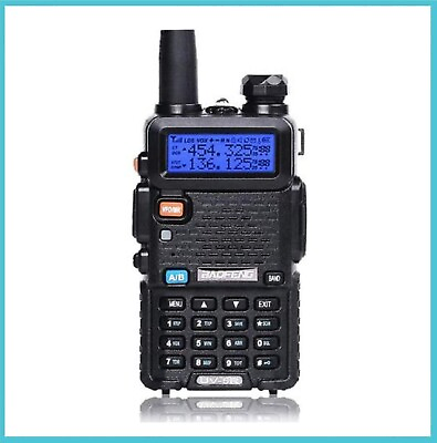 #ad Digital Handheld Radio Scanner Fire Police VHF FM EMS Ham 2 Way Transceiver Dual