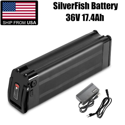 #ad 36V 17Ah Lithium Battery SilverFish Ebike Battery for 36V 900W Electric Bicycle