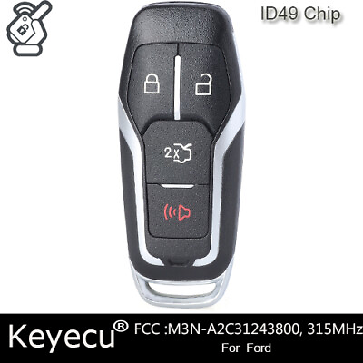 #ad For 2015 2016 2017 Ford Edge Explorer Fusion Mustang Smart Remote Key Fob 315MHz