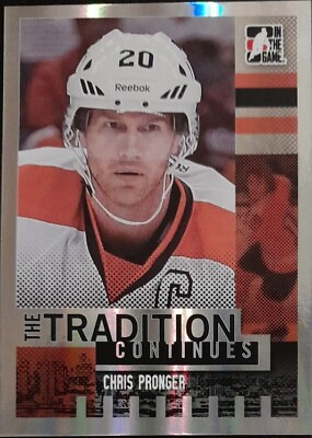 #ad 2012 ITG Broad Street Boys Chris Pronger The Tradition Continues #88 Hockey Card