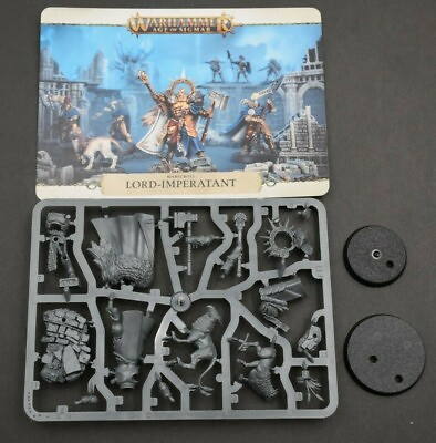 #ad Warhammer Age of Sigmar Stormcast Eternals Lord Imperatant w Gryph Hound **NoS**