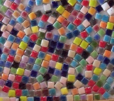 #ad Tiny Ceramic Assorted Mix Mosaic Tiles 5 mm size 2 oz bag 400 ct tiles