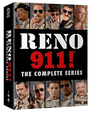 #ad RENO 911 the Complete Series Seasons 1 6 DVD 14 Disc Box Set 1 2 3 4 5 6