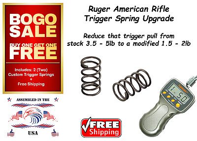 #ad #ad For Ruger American Rifle Reduced Pull Spring Upgrade 1.5 lb