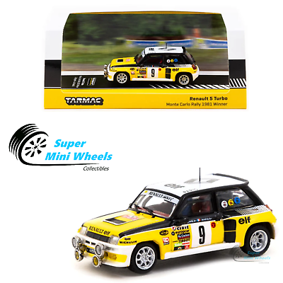 #ad #ad Tarmac Works 1:64 Renault 5 Turbo Monte Carlo Rally 1981 #9 Winner