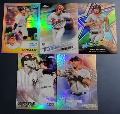 #ad #ad 2018 Topps Chrome and Chrome Update INSERTS with Rookies You Pick the Card