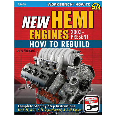 #ad SA439 New Hemi Engines 2003 Present: How to Rebuild 5.7L 6.1L 6.2L 6.4L Heads