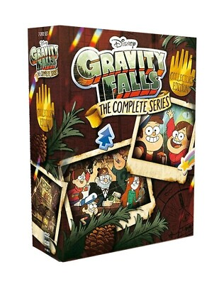 #ad Gravity Falls: The Complete Series DVD 2018 7 Disc Box Set Region 1