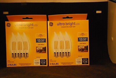 #ad Ultra Bright LED Exceptionally Bright Light 3x2= 6 Bulbs