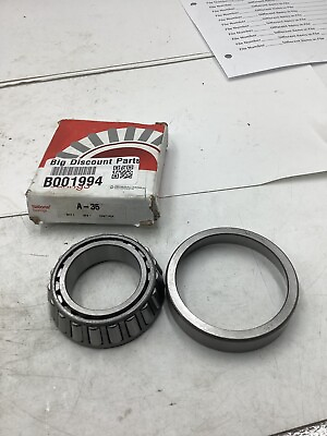 #ad Qty 2 National A 35 Wheel Bearing and Race