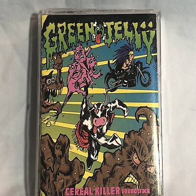 #ad Green Jelly Jello Cereal Killer Soundtrack Cassette Tape 1993 Zoo Entertainment