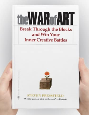 #ad usa stock THE WAR OF ART: Break Through the Blocks and Win Your Inner Creative
