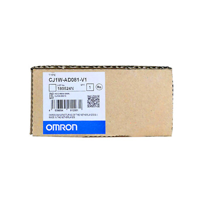 #ad NEW OMRON Processors Unit CJ1W AD081 V1 PLC Controls Module IN BOX