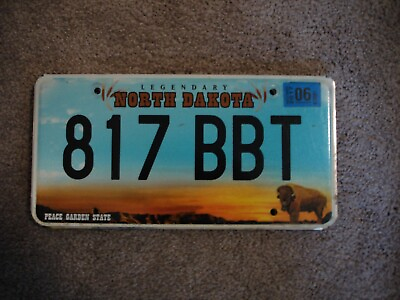 #ad #ad NORTH DAKOTA LEGENDARY LICENSE PLATE BUY ALL STATES HERE FREE SHIPPING