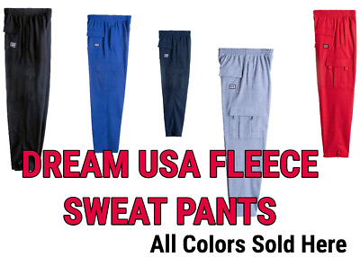 #ad Dream USA Fleece Cargo pants Sweats