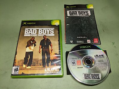 #ad Bad Boys Miami Takedown Microsoft XBox Complete in Box