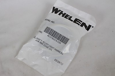#ad New NIB OEM Whelen 8885 Alley Light Wiring Harness Assembly 46 0783576 03A