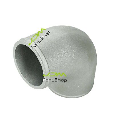 #ad 2 1 4#x27;#x27; 57mm Cast Aluminum Turbo Intercooler Outlet 90 Degree Elbow Pipe Joiner
