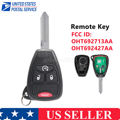 #ad FOR 2007 2017 JEEP COMPASS LIBERTY PATRIOT WRANGLER Key Remote Fob OHT692713AA