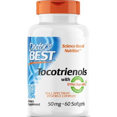 #ad Doctor#x27;s Best Tocotrienols with Evnol Suprabio 50 mg 60 Sgels