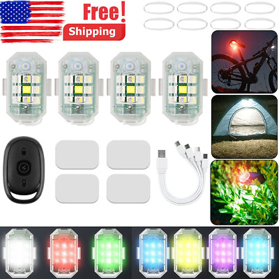 #ad 7 Colors High Brightness Wireless LED Strobe Light Rechargeable Flashing Lights
