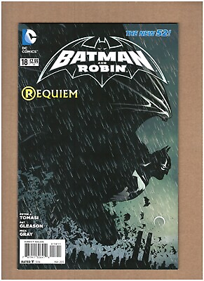 #ad Batman and Robin #18 DC Comics 2013 Robin Requiem NM 9.2