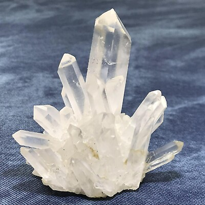 #ad Natural Clear Quartz Crystal Clusters Crystal Rocks Specimen Minerals Healing