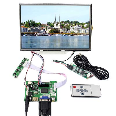 #ad HDMI VGA 2AV LCD Controller Board 10.1quot; 1280x800 M101NWWB Resistive Touch Panel