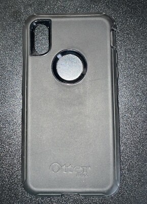 #ad OTTERBOX Commuter Series Back Case for iPhone X Xs Black