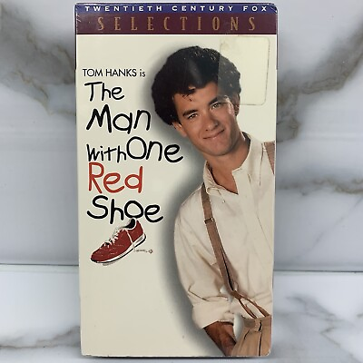 #ad The Man With One Red Shoe VHS 1996 Tom Hanks BRAND NEW SEALED