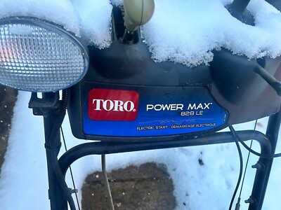 #ad Toro Power Max 828LE Snowthrower w electric start