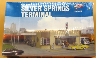 #ad WALTHERS CORNERSTONE 933 2934 SILVER SPRING TERMINAL STRUCTURE KIT HO SCALE