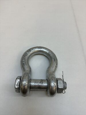 #ad 8 1 2 TON 1quot; SCREW PIN SHACKLE CLEVIS