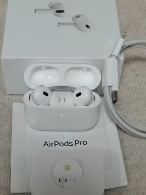 #ad Apple AirPods Pro 2nd Generation With Magsafe Wireless Charging Case US