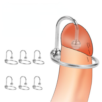 #ad Stainless Steel Penis Urethral Sounds Plug Dilator Stretcher Sounding MALE BDSM