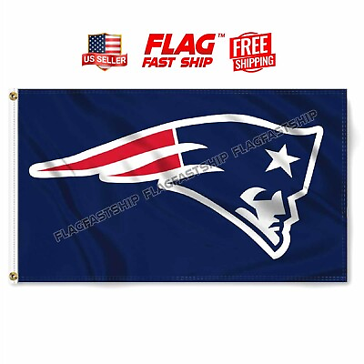 #ad New England Patriots Flag 3X5 Banner American Football NFL FAST FREE Shipping