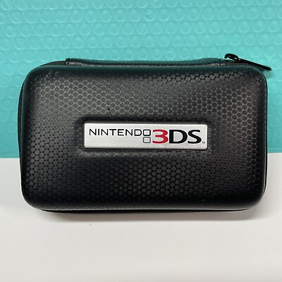#ad Black Nintendo DS 3DS System amp; Game Carrying Case Travel Bag Lite PowerA