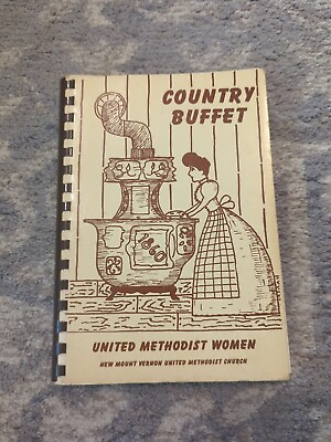 #ad New Mount Vernon United Methodist Church Cookbook Walkertown NC 1981