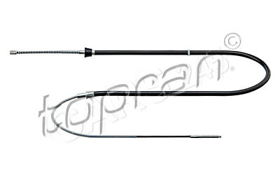 #ad Parking Brake Cable Rear Fits VW SEAT Lupo Arosa 6X0609721F