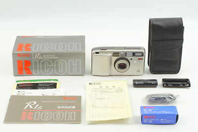 #ad LCD Works 【MINT Box】Ricoh R1s Silver Point amp; Shoot 35mm Film Camera From JAPAN