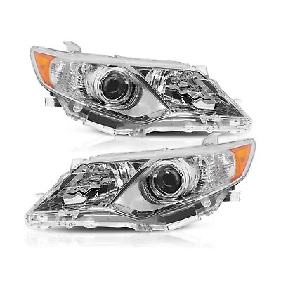 #ad Headlight Assembly Compatible With 12 2012 Camry 13 2013 Camry 14 2014 Camry ...
