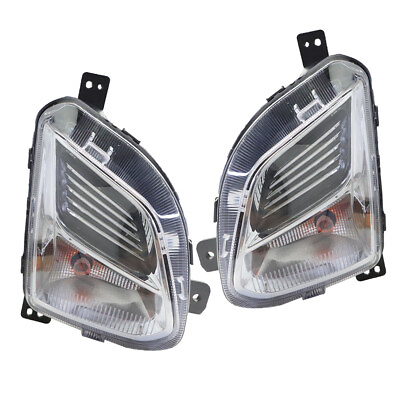 #ad Driver RHLH Clear Lens Front Bumper Halogen Fog Light For 2018 20 Chevy Equinox
