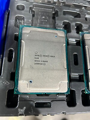 #ad Intel Xeon Gold 6140 SR3AX 2.3GHz 18 Core Processor CPU