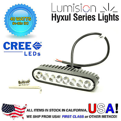 #ad Lumision Hyxul 40W 7quot; CREE LED Mini Light Bar Spot Flood Combo Truck RV Boat