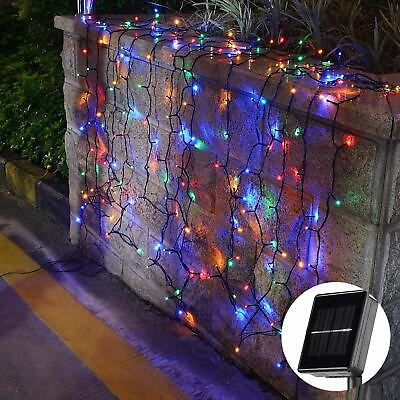#ad #ad Solar String Light Outdoor 8 Modes Solar Christmas Lights Waterproof for Garden